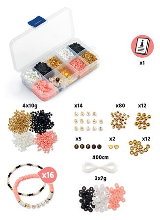 Karkötő készítő, fekete-arany, MAPED CREATIV "Imagin` Style Glam"